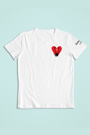 TGV Pocket Print White Tshirt