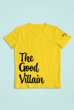 TGV Text Print Yellow Tshirt