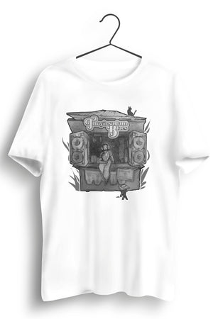 TSB grey logo White Tshirt