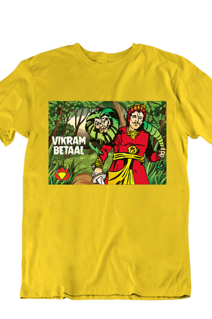 Vikram Aur Betaal Yellow Tshirt