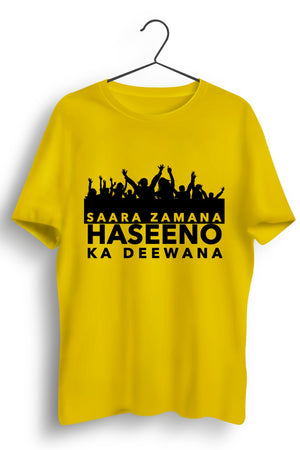 Saara Zamana Yellow Tshirt