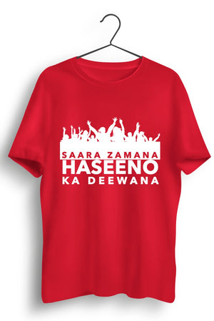 Saara Zamana Red Tshirt