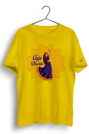 Aaja Nachle Yellow Tshirt