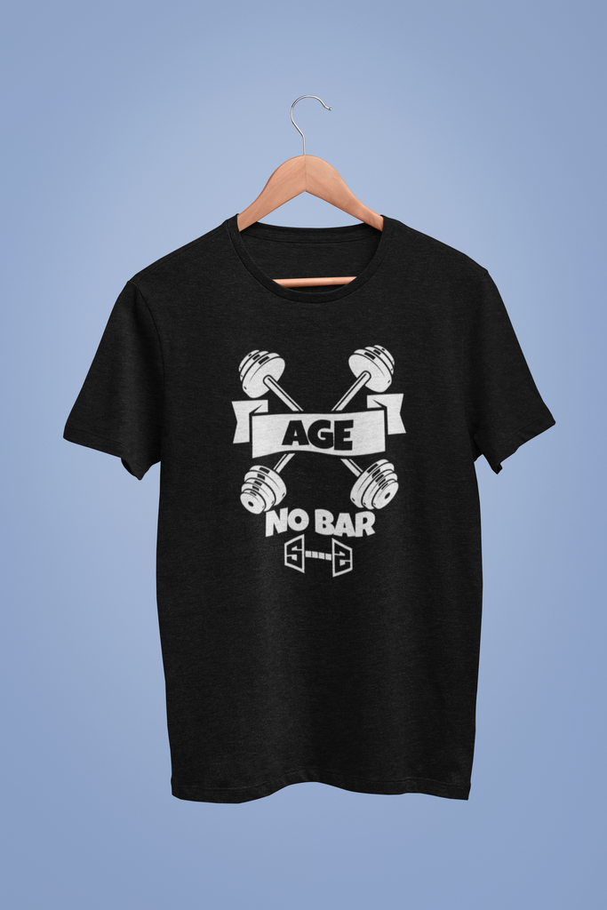 Age No Bar Black Tshirt