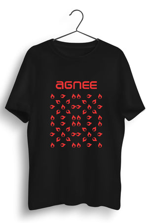 Agnee Dispersed Fire Printed Tee