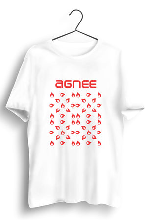 Agnee Dispersed Fire Printed Tee