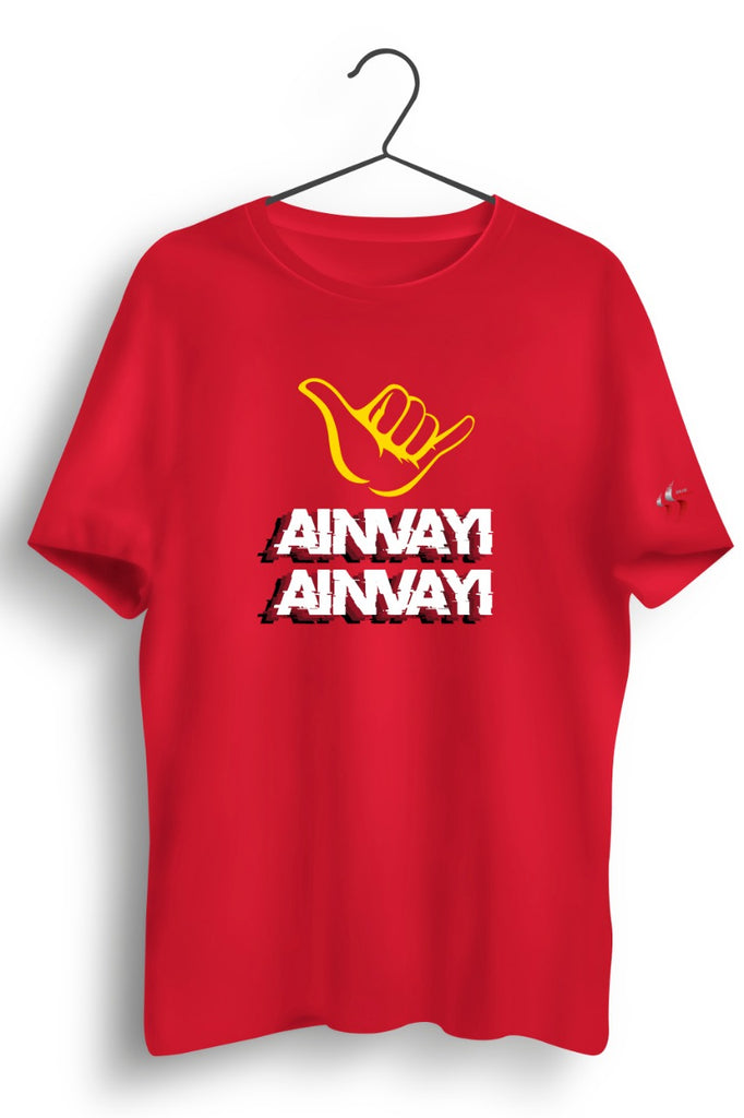 Ainvayi Ainvayi Red Tshirt