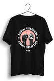 Animal / Human Liberation Black Tshirt