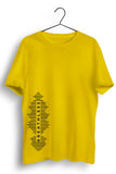 Breathless Graphic Printed Yellow Tshirt
