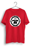 CT Records Graphic Printed Red Tee