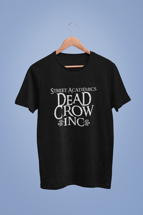 Dead Crow Inc Graphic Black Tshirt