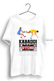 DFend - Kabaddi White Tshirt