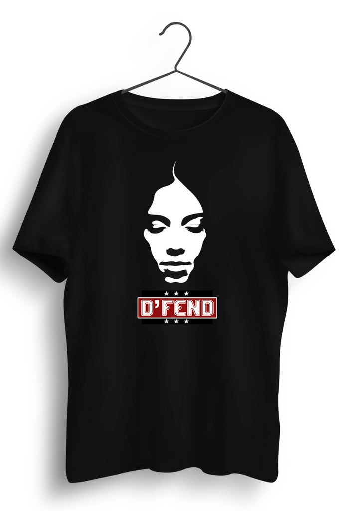 DFend - Womens Honour Black Tshirt