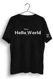 Hello New World Black Tshirt
