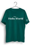 Hello New World Green Tshirt