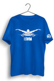 I Swim Blue Tshirt