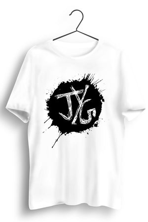 Junkyard Groove Splash Logo Tshirt White