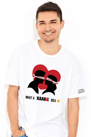 What A Kaabil Idea White Tshirt