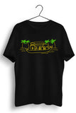 Kerala Graphic Printed Black Tshirt