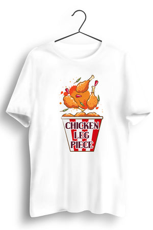 Chicken Bucket White Tshirt