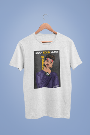 MZee Bella Dekh Koun Aaya White T-Shirt