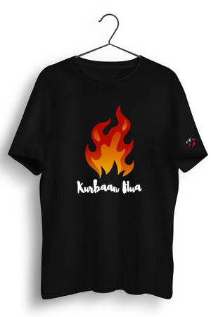 Kurbaan Hua Black Tshirt