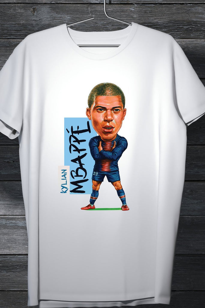 Kylian Mbappe - French Professional Footballer Casual Tee
