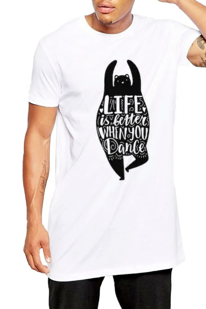 Life Is Better When You Dance White Tshirt