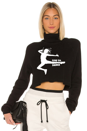 Live To Dance Black Top