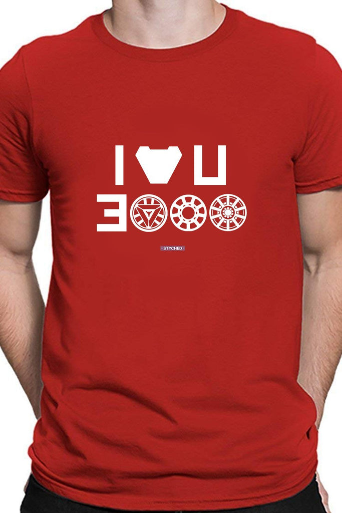 I Love You 3000 - Epic Endgame Dialogue - Red Casual T Shirt