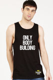 Only Body Building Black Vest