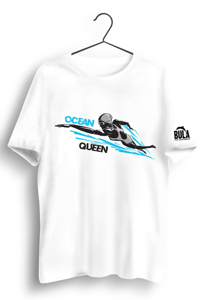Ocean Queen White Tshirt