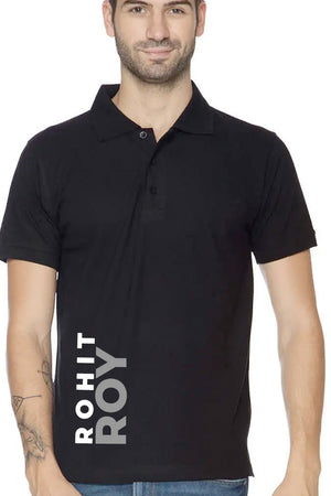 Rohit Roy Black Premium Polo
