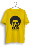 Hat Ja Baaju Yellow Tshirt