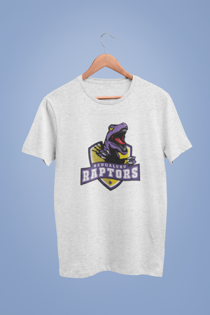 Bengaluru Raptors Logo Graphic White Tshirt