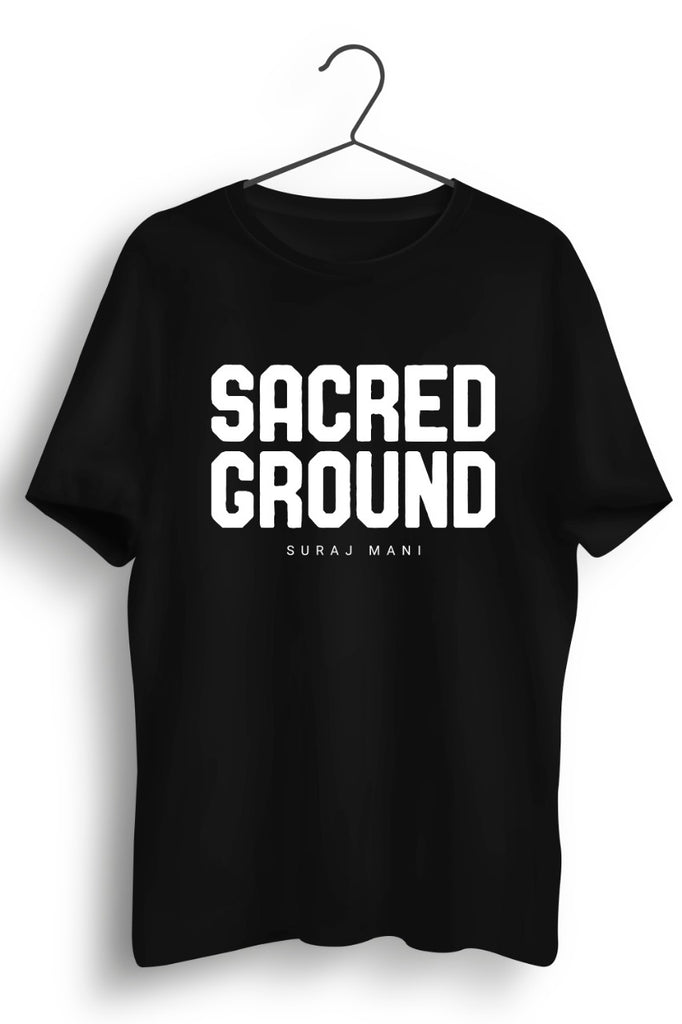 Sacred Ground Black Tshirt