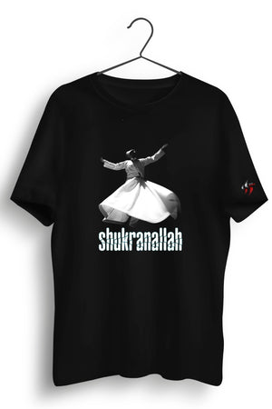 Shukranallah Black Tshirt