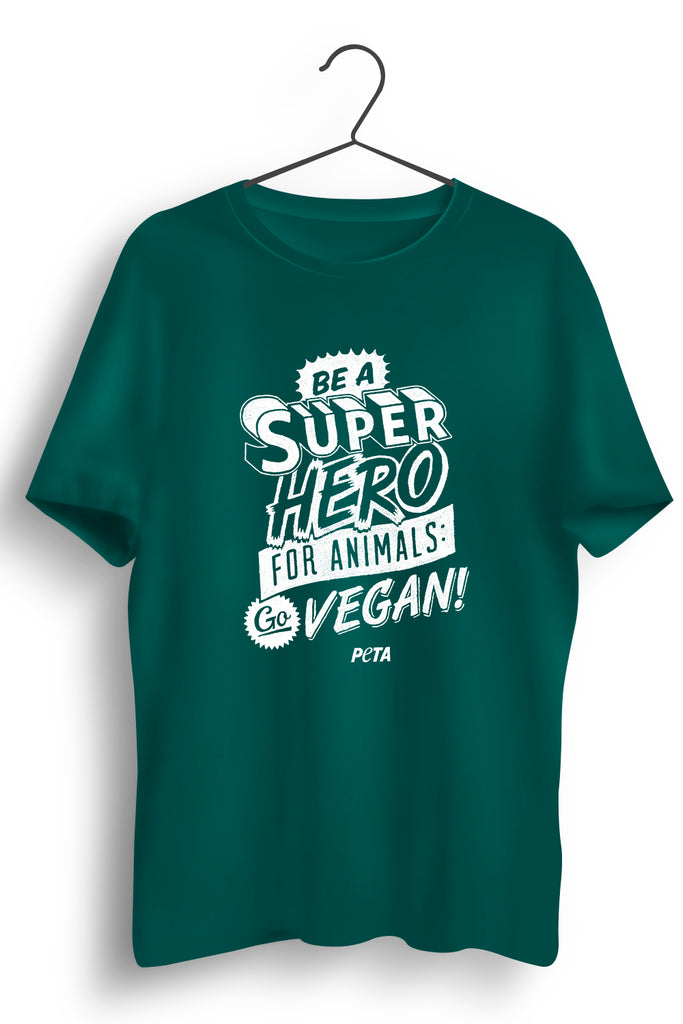 Superhero for Animals Green Tshirt