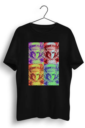 Theyyam Collage Black Tshirt