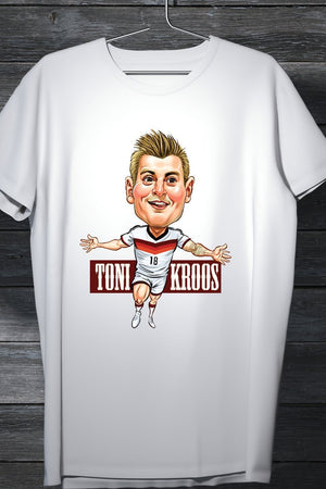 Toni Kroos - German Footballer And Real Madrid Fan Tee White
