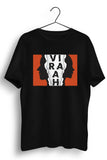 Viraah Graphic Printed Black Tshirt