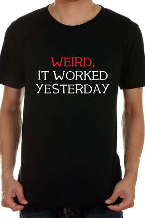 The Eternal Problem Of A Software Developer - The Code Always Works A Day Before