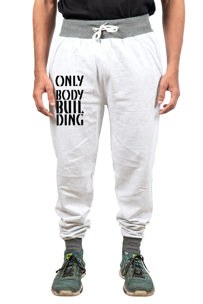 Only Body Building White Joggers