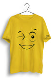 Cute Wink Yellow Tshirt