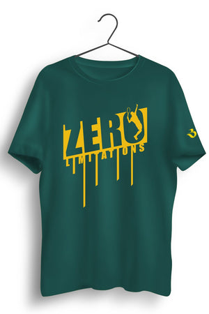 Zero Limits Graphic Printed Tshirt